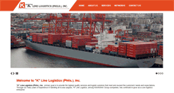 Desktop Screenshot of ph.klinelogistics.com