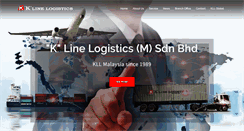 Desktop Screenshot of my.klinelogistics.com